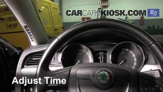 2012 Skoda Superb TDI 4X4 2.0L 4 Cyl. Turbo Diesel Horloge Régler l'horloge